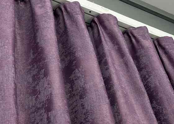 Шторна тканина жакард, колекція "Sultan XO" Туреччина колір фіолетовий 1145ш Київ