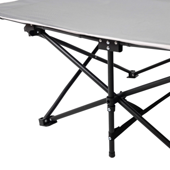 Yiwu Ліжко розкладне туристичне 190х70х44 см лежак розкладачка розкладачка складна Сірий SJ-003 Коломия