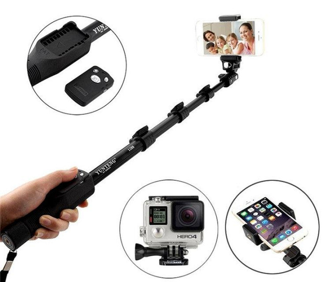 Монопод YunTeng YT-1288 Bluetooth Винница - изображение 3