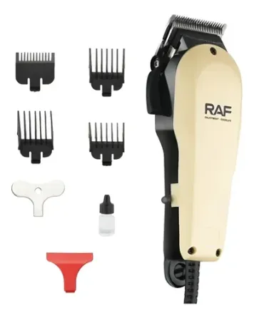 Машинка для стрижки RAF R808 аккумуляторная, триммер для волос и бороды, насадки, регулировка длины Одесса