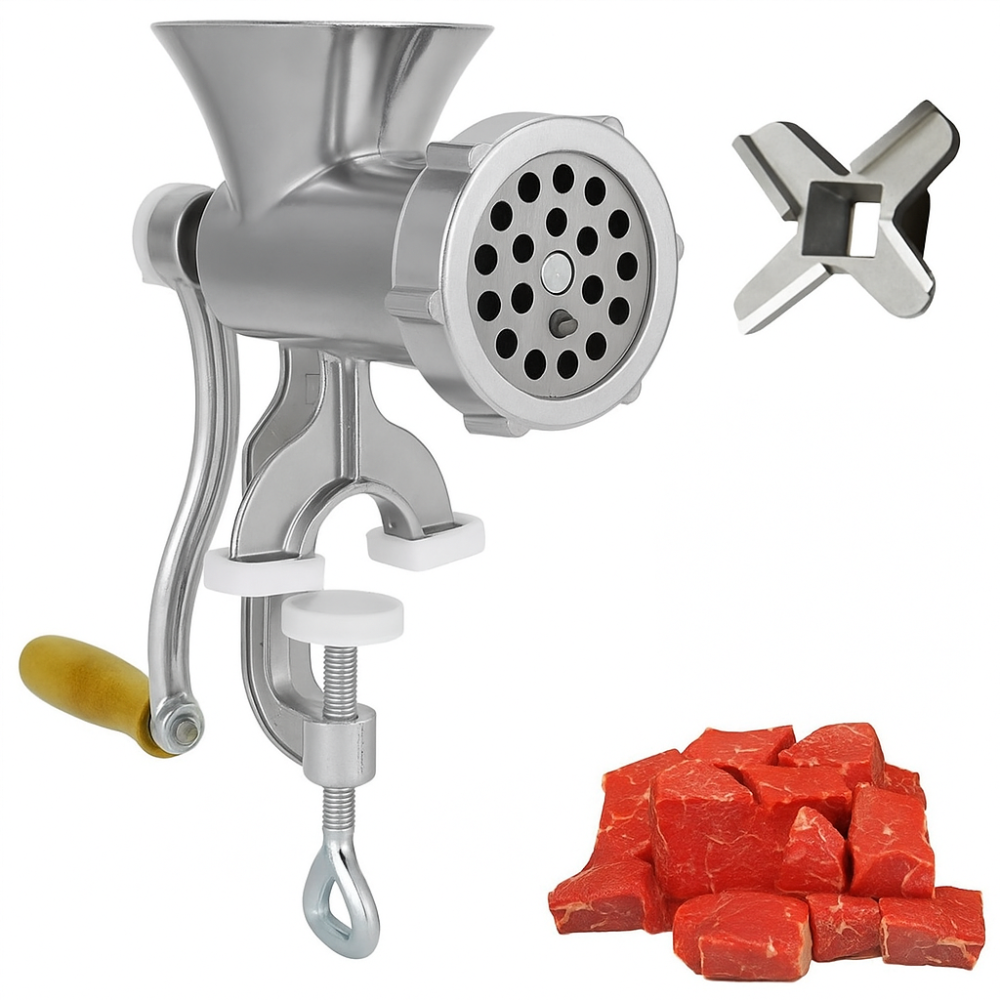 Мясорубка ручная,25x15x30 см,JHP-10 SBR Киев - изображение 1