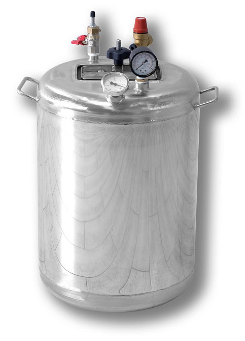 Автоклав бытовой Гуд-24 на 24 банки, нержавеющая сталь, домашний для консервирования Киев - изображение 1