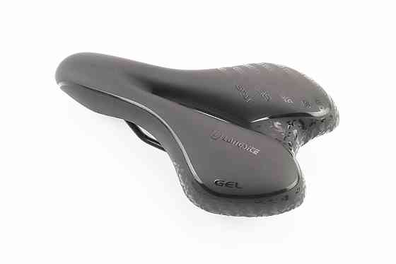 Сидіння MTB 270x160мм, чорне "GEL" Київ