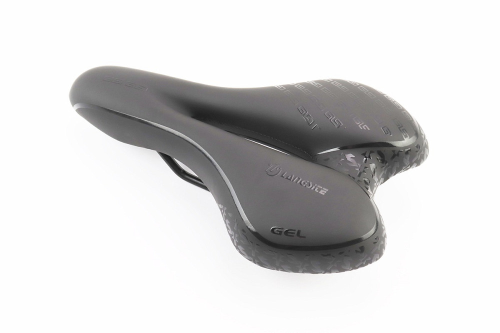 Сидіння MTB 270x160мм, чорне "GEL" Київ - фото 1