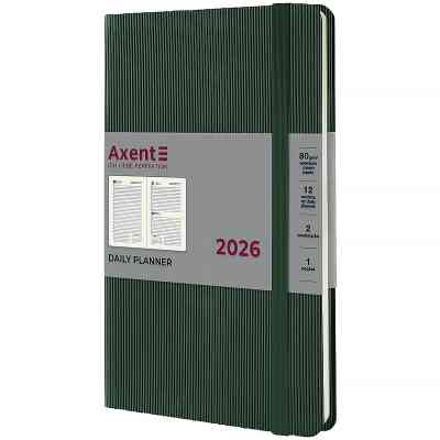 Тижневик Axent датований 2026 Partner Lines, 145х210, темно-зелений (8815-26-23-A) Вінниця