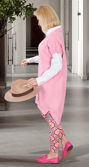 Вязанная жилетка (48-54) Киев - изображение 4