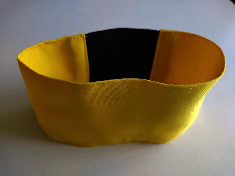 Повязка военная опознавательная на резинке желтая Чернигов - изображение 2