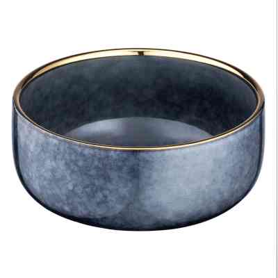 Салатник Ardesto Andria 750мл, 15.1см, кераміка, синьо-сірий (AR2915AB) Вінниця