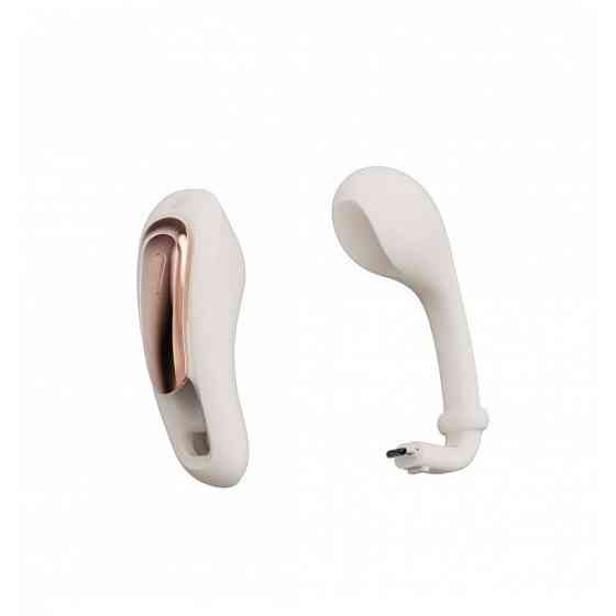 Вибратор в трусики с пультом управления Qingnan No.6 Wireless Control Beige белый Sex Aura Киев
