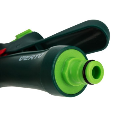 Дождеватель Verto пистолетный, 1/2"-3/4", регулировка напора/распила воды, держатель двухкомпонентный (15G716) Винница - изображение 3