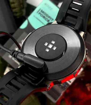 Годинник з пульсометром Modfit Titan Force GPS Black вологозахист 5АТМ. Київ