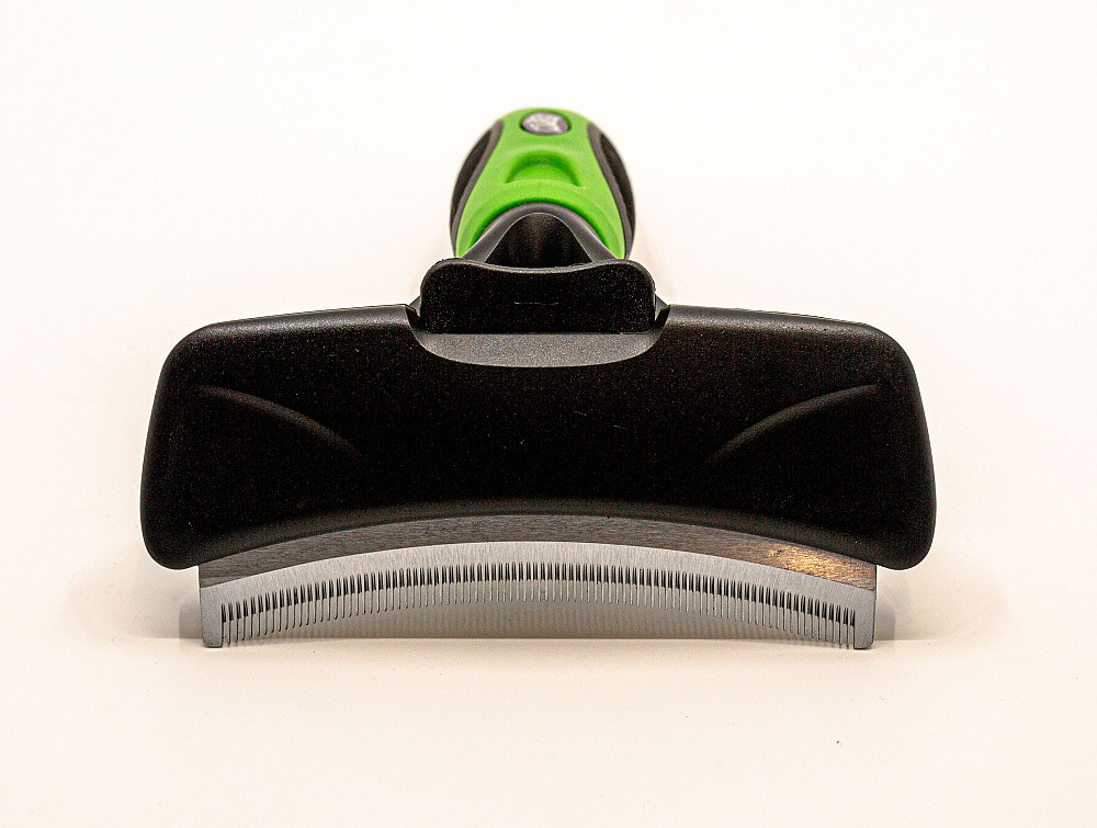 Гребінець-граблі для собак та котів Mr.Fluffy Pet self claening deshedding tool, large Київ - фото 2