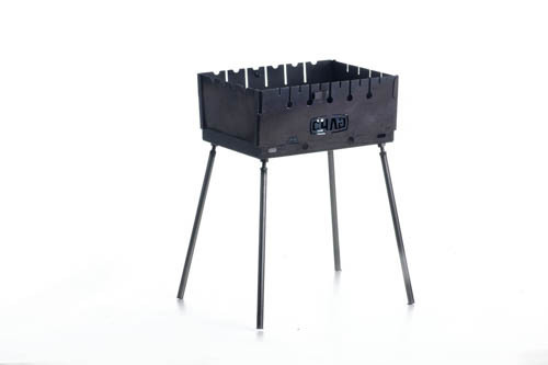 Раскладной мангал кейс на 6 шампуров с толщиной металла 2 мм СИЛА Харьков - изображение 1