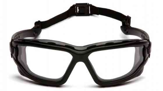 Окуляри захисні з ущільнювачем Pyramex i-Force XL (clear) Anti-Fog, прозорий Запоріжжя