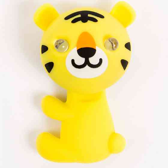 Мигалка для детского велосипеда Zoonimal Тигр, LED, на подседел. Свечение: Красный Київ