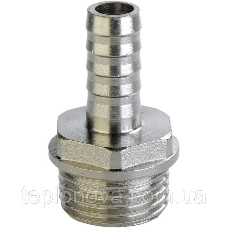 Штуцер никелированный 1/2″НР х 8мм штампованный А2026А(нк) VA Черновцы - изображение 1