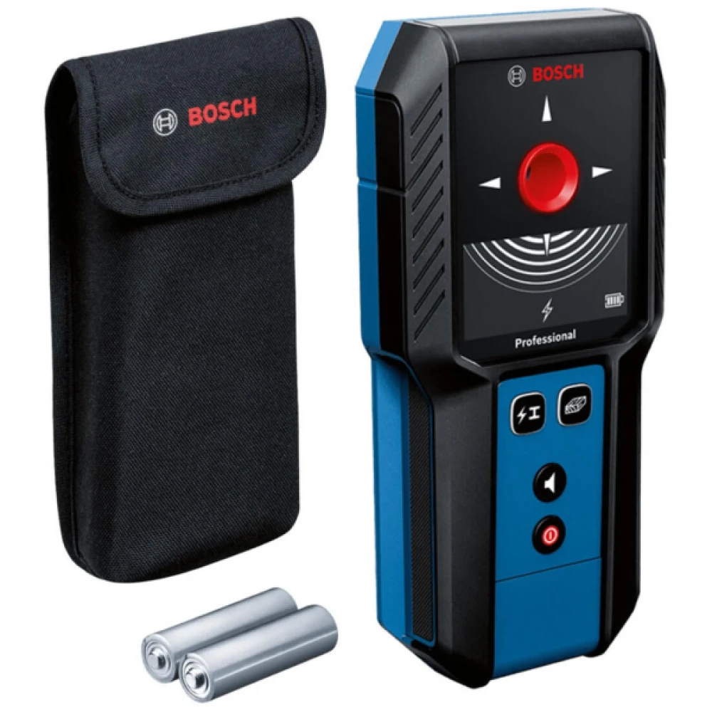 Детектор прихованої проводки металу (металодетектор) Bosch GMS 120-27 : 120мм глибина пошуку (0601081700) Київ - фото 1