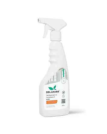 Засіб для миття скла жасмин та апельсинова квітка DeLaMark 0,5 л Київ