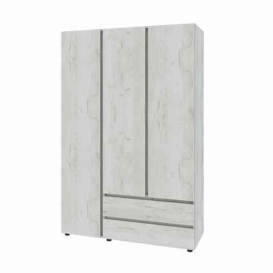 Шкаф трехдверный Эверест ШЛ-3 Лайт Дуб Крафт белый (DTM-071085) Львов