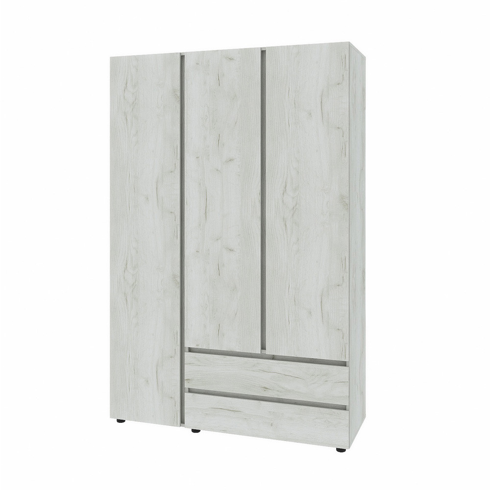 Шафа тридверна Еверест ШЛ-3 Лайт Дуб Крафт білий (DTM-071085) Львів - фото 5