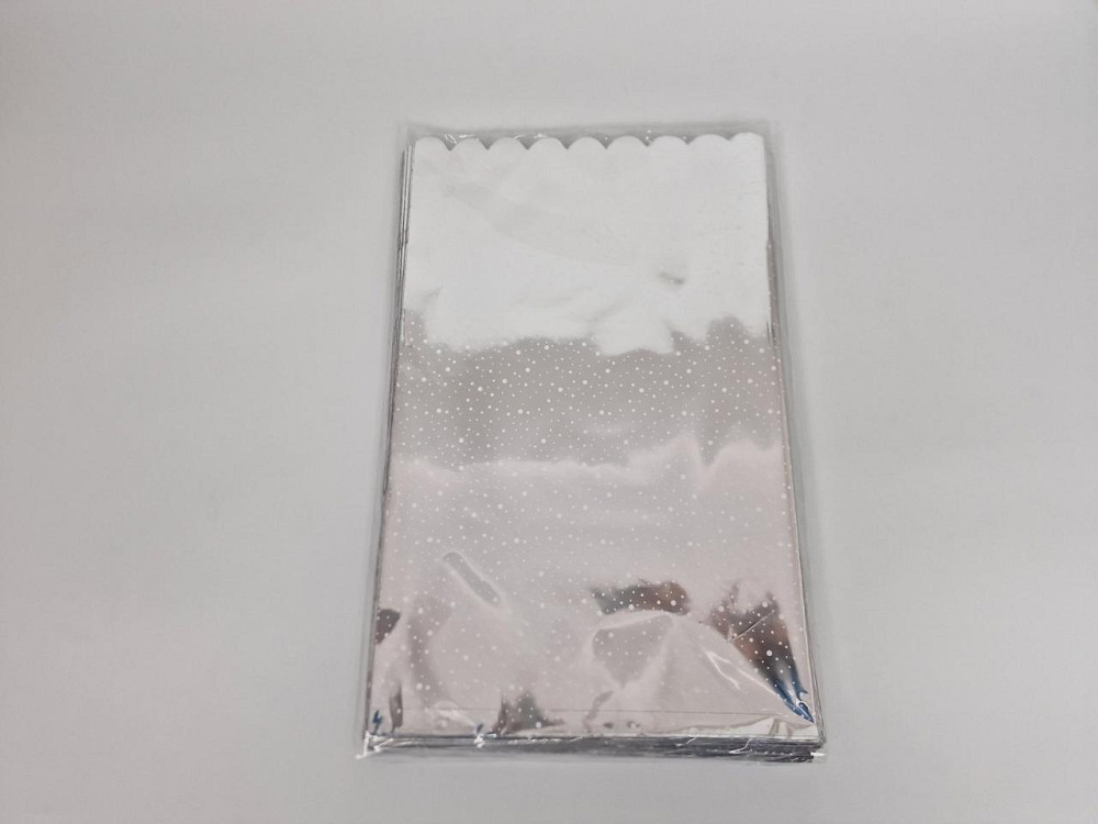 Пакет із малюнком для пакування подарунків (30*50) No01 (фольгований) "Капелька" (100 шт.) Харків - фото 2