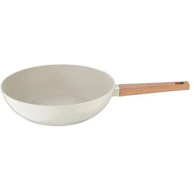 Сковорода Bergner Naturally Вок 28 см (BG-34742-CR) Винница - изображение 2