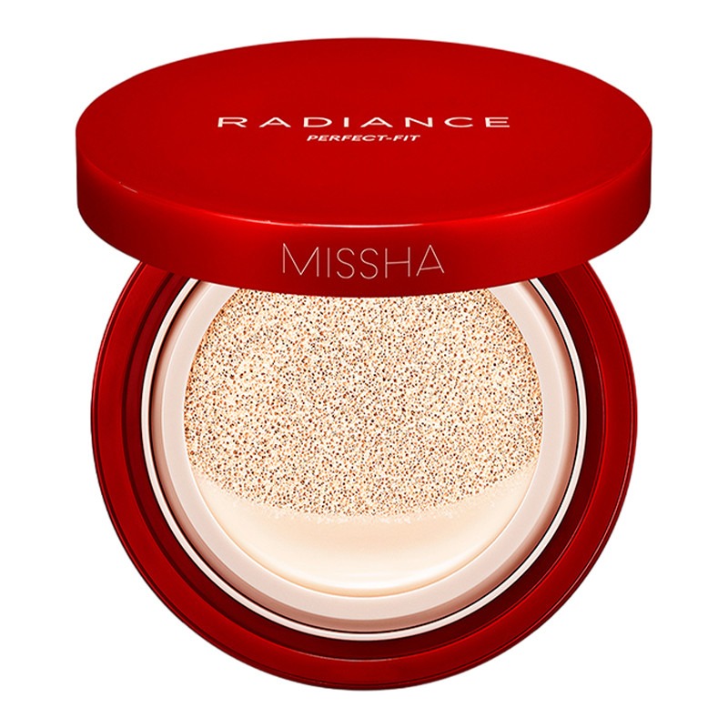 Тональна основа-кушон Radiance Perfect-Fit Cushion Foundation SPF 50 №19 Ivory Missha 15 г Київ - фото 1