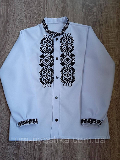 Хлопчача вишиванка "Орнамент" на кнопках Кривий Ріг - фото 6