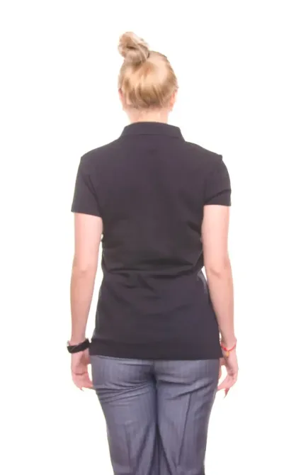 Жіноча футболка Поло Bono 400119 46, Чорний Київ - фото 2