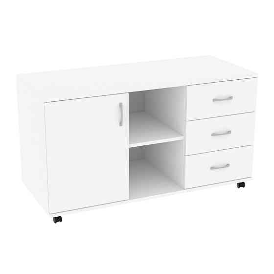 Тумба офисная ТМО-1, Белый, 1100/480/620 Львов