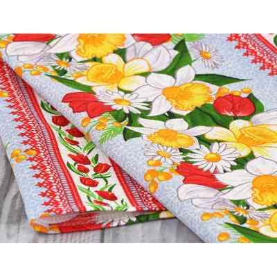 Полотенце Руно вафельное набивное Весенние цветы -3, 45х80 см (202.15_Весняні квіти_3) Винница