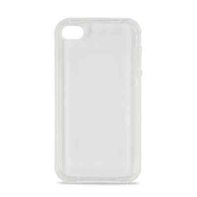Гнучкий чохол для iPhone 4G "Пластика", білий Рівне