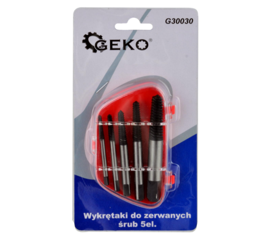 Екстрактори обламаних болтів GEKO G30030 Чернігів