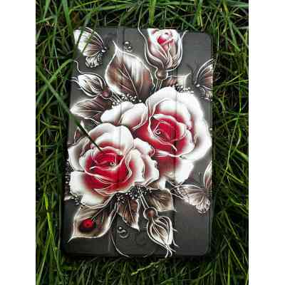 Чехол для планшета BeCover Smart Case Samsung Tab A9 SM-X115 8.7" Black Rose (711266) Винница