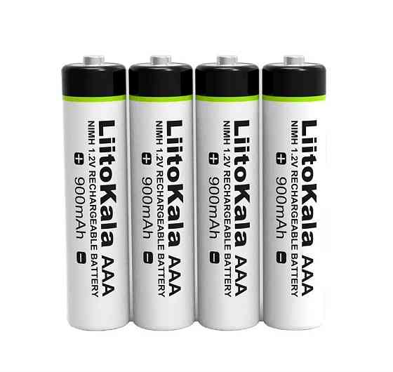 Акумулятор AAA 900 мАгод Ni-Mh 1.2В Liitokala 3467 Київ