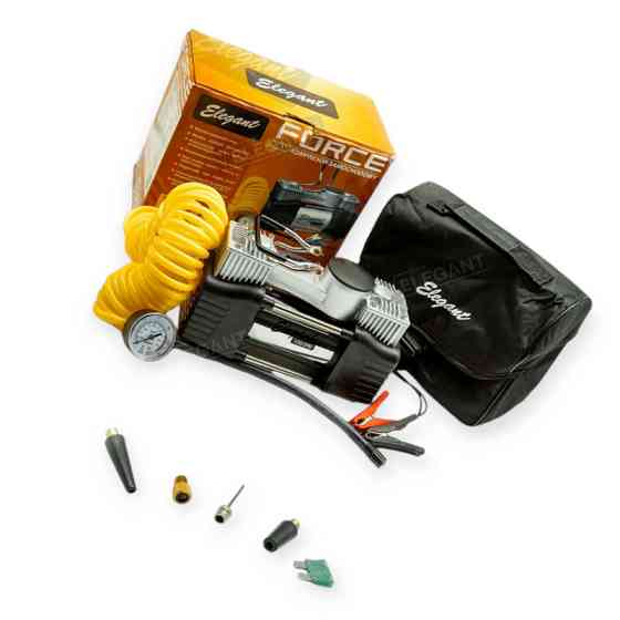 Компрессор 2 цилин force maxi 300w/10атм/90л/14а/7,5м шланг спирал с ман/клемы/сумка 100 090 Мукачево