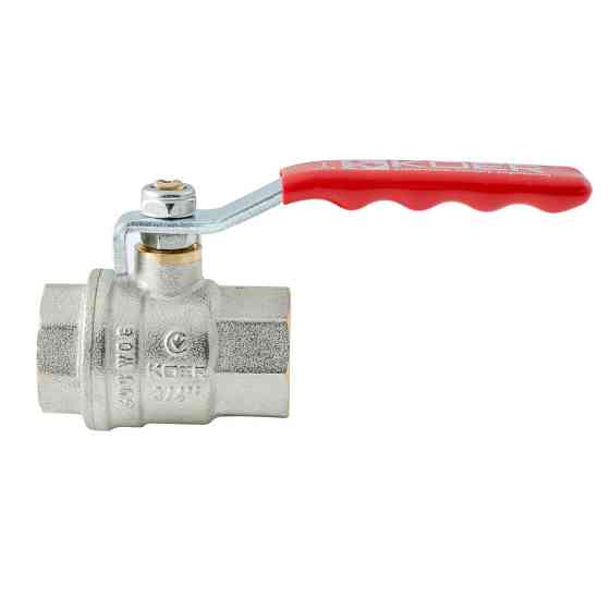 Кран кульовий ГГВ Koer Extreme KE.214-20 - 3/4" FF ручка "важіль" червона (KR5745)   ( 29315 ) Харків