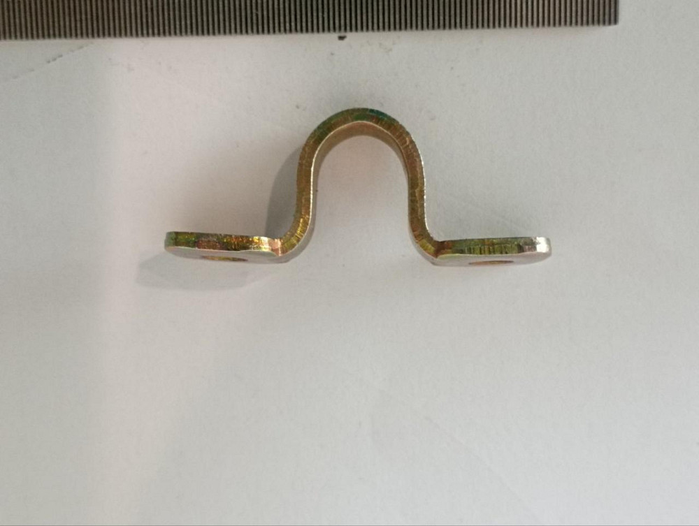 Вушко скоби-завіси колодки  10х 34мм, оцинк жовтий "P-o" Київ - фото 3