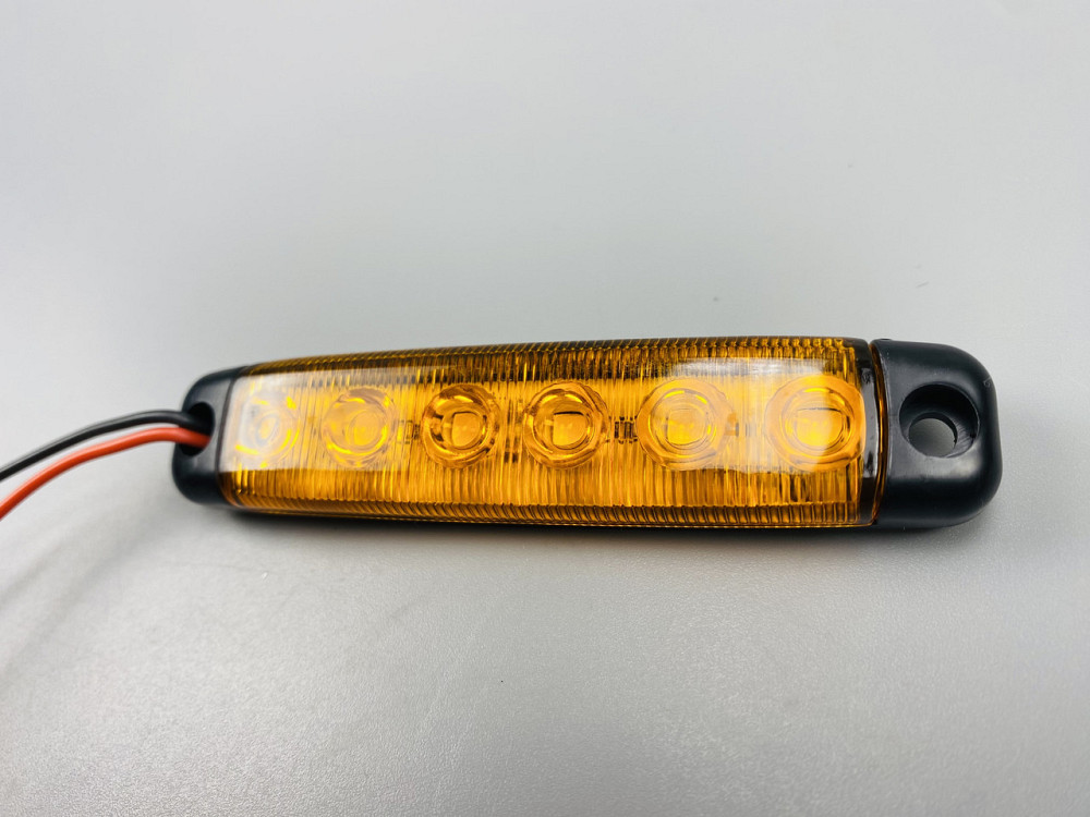 Бічні покажчики габаритних вогнів для вантажівки, габаритні вогні, стоп-сигнал, заднє світло 6 світлодіодів Мукачево - фото 10