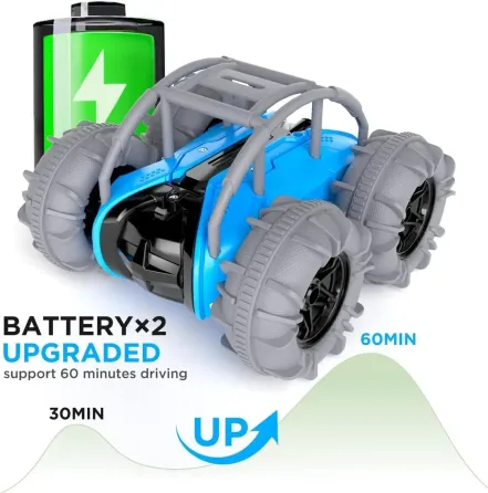 Машинка-амфібія на радіокеруванні MaxTronic 2.4GHz IP68, RC всюдихід, 2 акумулятори, до 60 хвилин гри, 15 км/год Київ