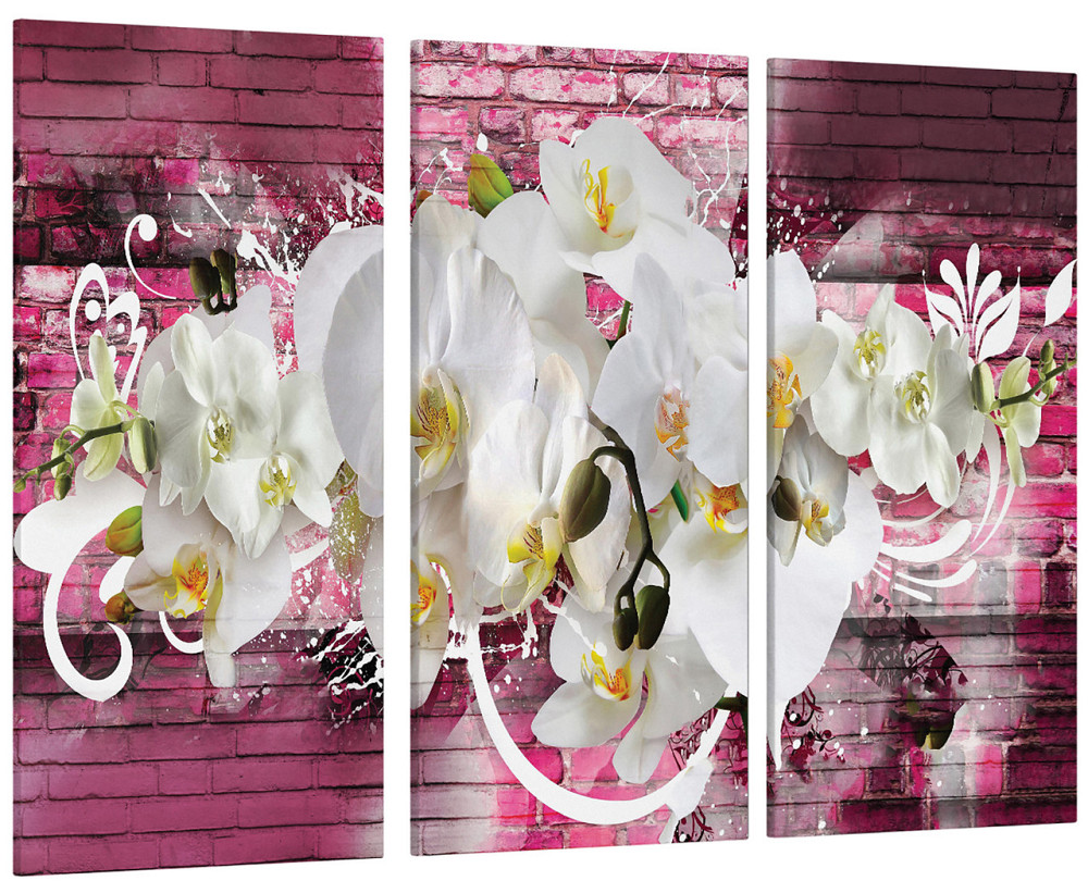 Модульна картина Абстракція Квіти Art-224_XXL Київ - фото 1