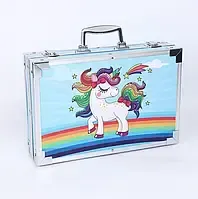 Digital голубой Набор для рисования 145 предметов в алюминиевом чемоданчике Коломия