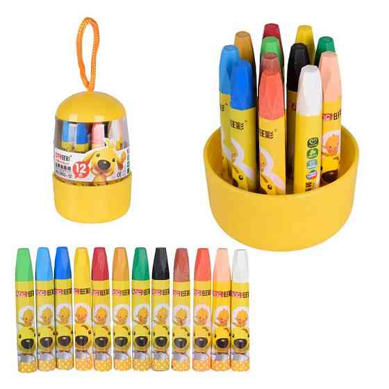 Набор детских восковых мелков CE150407 в наборе 12 цветов Винница