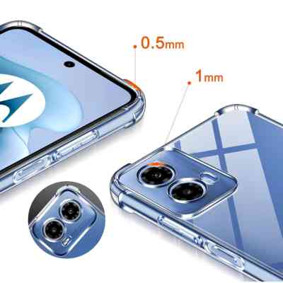 Чохол до мобільного телефона BeCover Anti-Shock Motorola Moto G35 Clear (712779) Вінниця