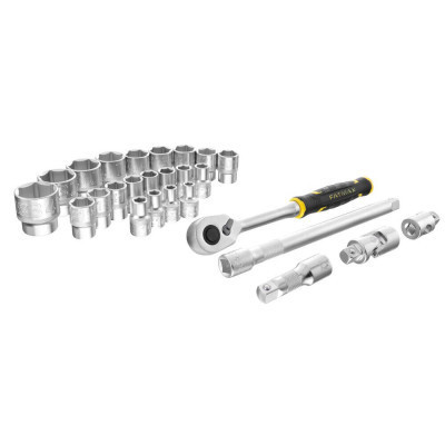 Набір головок Stanley FatMax Maxi Drive торцевих 1/2&quot;, шестигранних, 26 шт., кейс (FMMT98103-1) Вінниця - фото 9