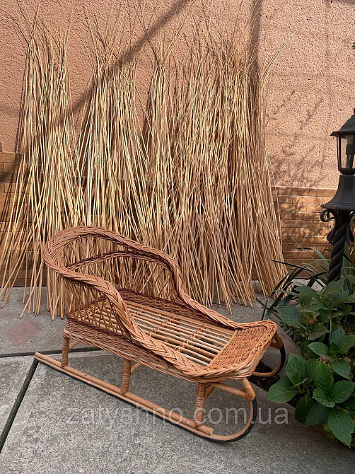 Санки плетеные на подарок Киев - изображение 1