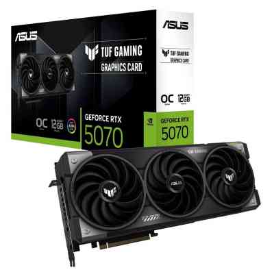 Видеокарта ASUS GeForce RTX5070 12Gb TUF OC GAMING (TUF-RTX5070-O12G-GAMING) Винница