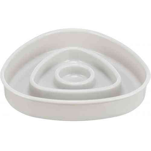 Миска Trixie Медленное кормление для кошек, 15х15 см, 350 мл (серая) Винница