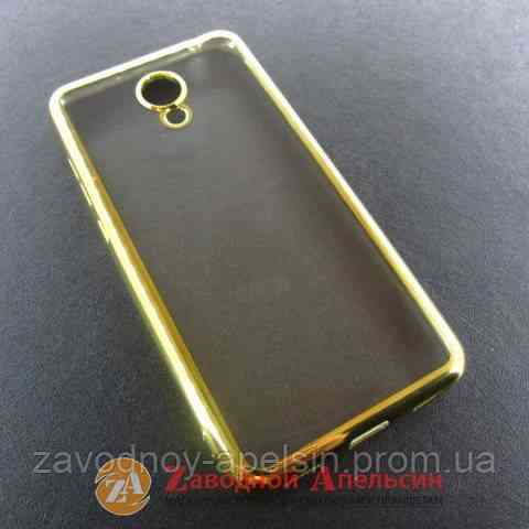 Meizu M6 чехол Electroplating golden Одесса
