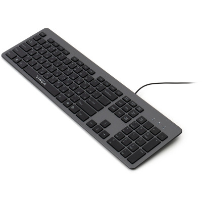 Клавиатура Vinga KB735 black-grey Винница - изображение 2